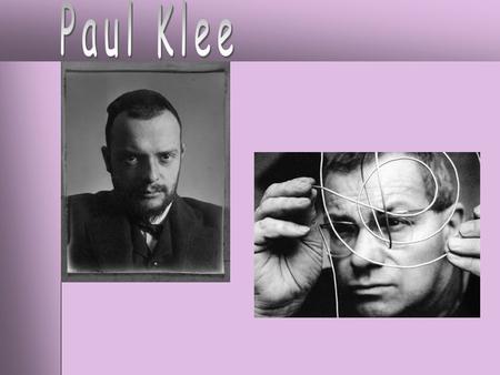 Paul Klee.