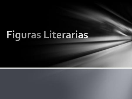 Figuras Literarias.