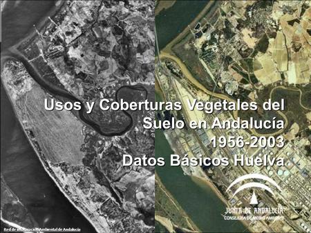 Usos y Coberturas Vegetales del Suelo en Andalucía 1956-2003 Datos Básicos Huelva Red de información Ambiental de Andalucía.