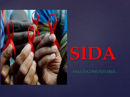 SIDA SALUD COMUNITARIA.