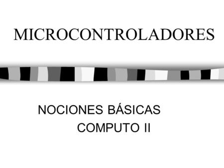 NOCIONES BÁSICAS COMPUTO II