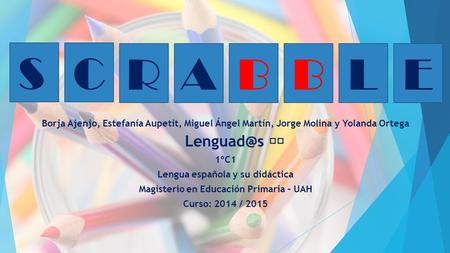 Lengua española y su didáctica Magisterio en Educación Primaria – UAH