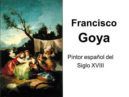 Pintor español del Siglo XVIII