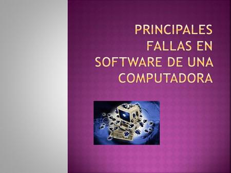  Solución: Revisar que el BIOS funcione bien, revisar que no falte ningún archivo del sistema operativo, reinstalar el sistema operativo.