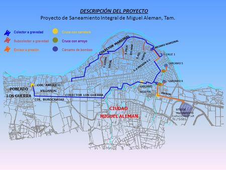 S. LUCHA SOCIAL S. VILLA DEL MAR COLECTOR MARGINAL COLECTOR LOS GUERRA COL. BUROCRATAS COL. AMERICO VILLAREAL POBLADO LOS GUERRA S. DEL NORTE S. CALLE.