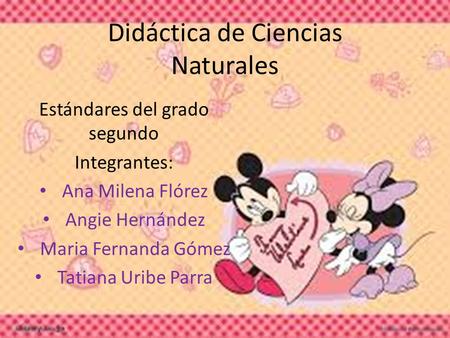 Didáctica de Ciencias Naturales