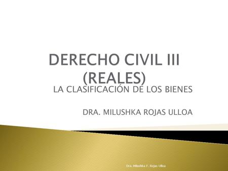 DERECHO CIVIL III (REALES)