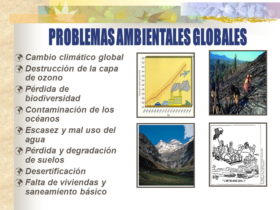 PROBLEMAS AMBIENTALES GLOBALES - ppt video online descargar