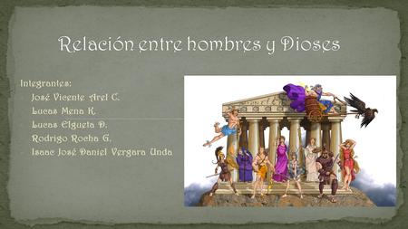Integrantes: - José Vicente Arel C. - Lucas Mena K. - Lucas Elgueta D. - Rodrigo Rocha G. - Isaac José Daniel Vergara Unda.