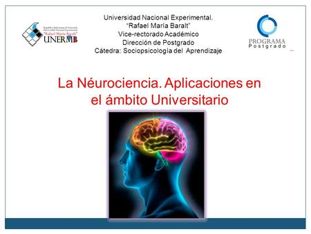 La Néurociencia. Aplicaciones en el ámbito Universitario