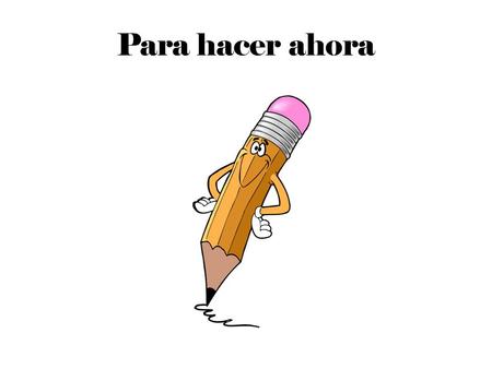 Para hacer ahora. Hoy es el 10 de enero. La cita del día.