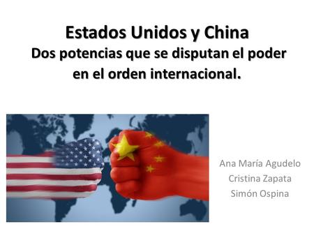 Ana María Agudelo Cristina Zapata Simón Ospina
