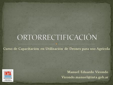 Curso de Capacitación en Utilización de Drones para uso Agrícola