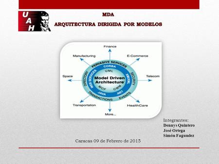 Integrantes: Dennys Quintero José Ortega Simón Fagundez Caracas 09 de Febrero de 2015.