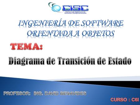 Diagrama de Transición de Estado