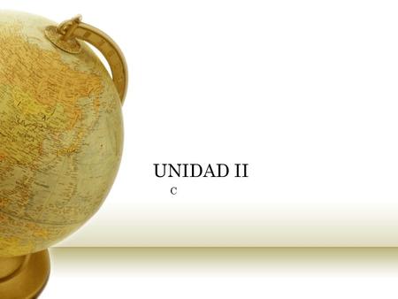 UNIDAD II C.