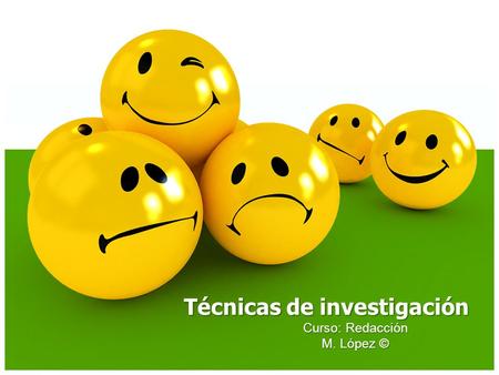 Técnicas de investigación