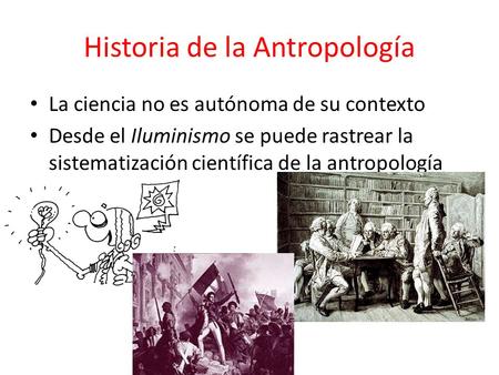 Historia de la Antropología