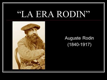 “LA ERA RODIN” Auguste Rodin (1840-1917). Llegan a Buenos Aires mas de 70 esculturas del genial artista francés Auguste Rodin (1840-1917) abierta al público.