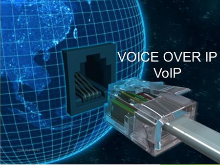 VOICE OVER IP VoIP Víctor Hugo López.