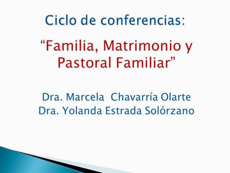 Ciclo de conferencias: