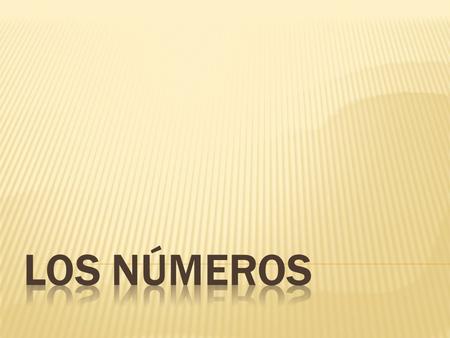  For each number, say it out loud in Spanish and then write it down on your notes.  If there is not a space on your notes for a particular number, do.