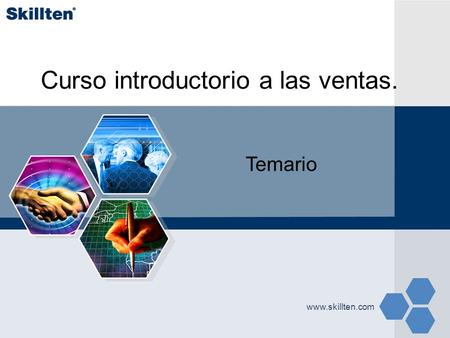 Curso introductorio a las ventas.