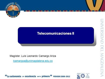 Telecomunicaciones II