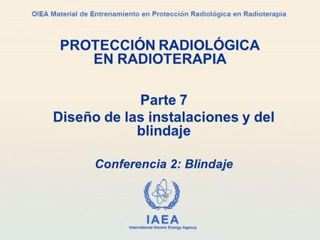 PROTECCIÓN RADIOLÓGICA EN RADIOTERAPIA