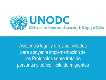 Oficina de las Naciones Unidas contra la Droga y el Delito