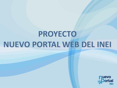 Si bien la web INEI presenta información actualizada, el diseño y la estructura actual no son las adecuadas. Da la impresión de “existir demasiada información”