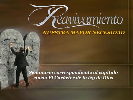 NUESTRA MAYOR NECESIDAD