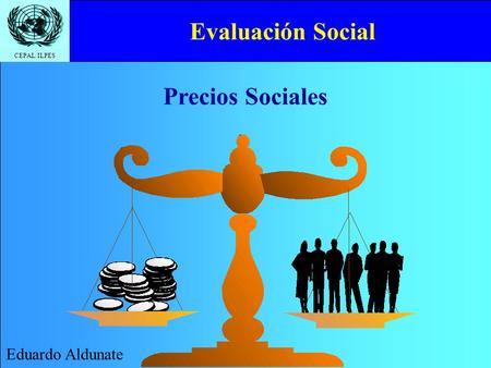 Evaluación Social Precios Sociales