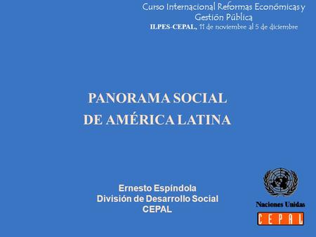División de Desarrollo Social