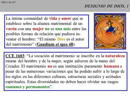 La íntima comunidad de vida y amor que se