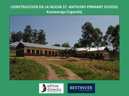 CONSTRUCCION DE LA NUEVA ST. ANTHONY PRIMARY SCHOOL