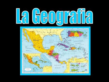 La Geografia.