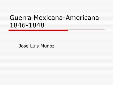 Guerra Mexicana-Americana
