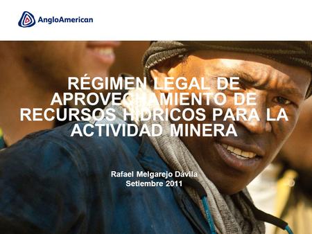 Rafael Melgarejo Dávila Setiembre 2011