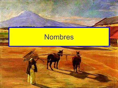 Nombres. Decide if the following names are more typically Spanish or English.