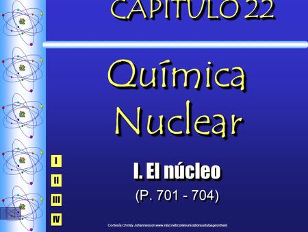 CAPÍTULO 22 Química Nuclear