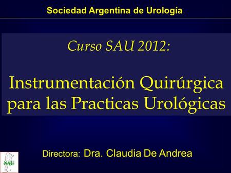 Sociedad Argentina de Urología