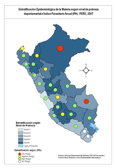 Estratificación Epidemiológica de la Malaria según nivel de pobreza