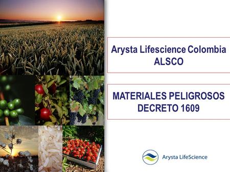 Arysta Lifescience Colombia ALSCO