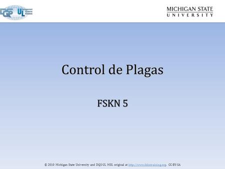 Control de Plagas FSKN 5.