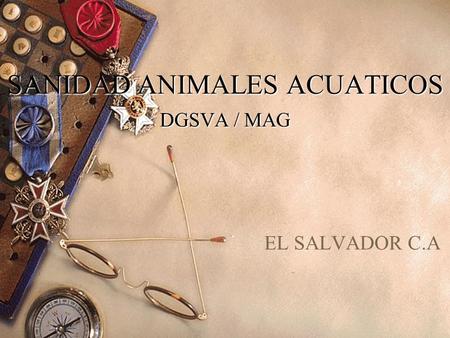 SANIDAD ANIMALES ACUATICOS DGSVA / MAG