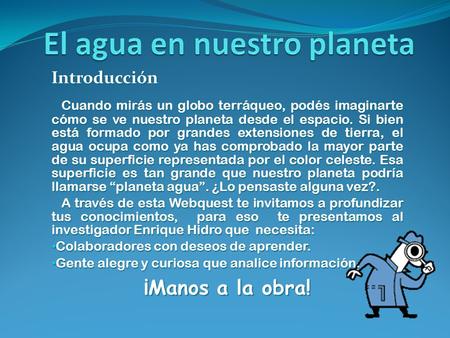 ¡Manos a la obra! Introducción
