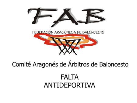 Comité Aragonés de Árbitros de Baloncesto