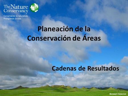 Planeación de la Conservación de Áreas