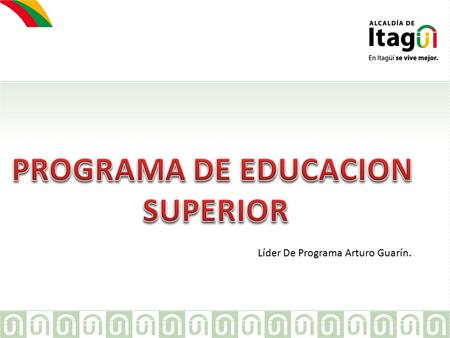 PROGRAMA DE EDUCACION SUPERIOR